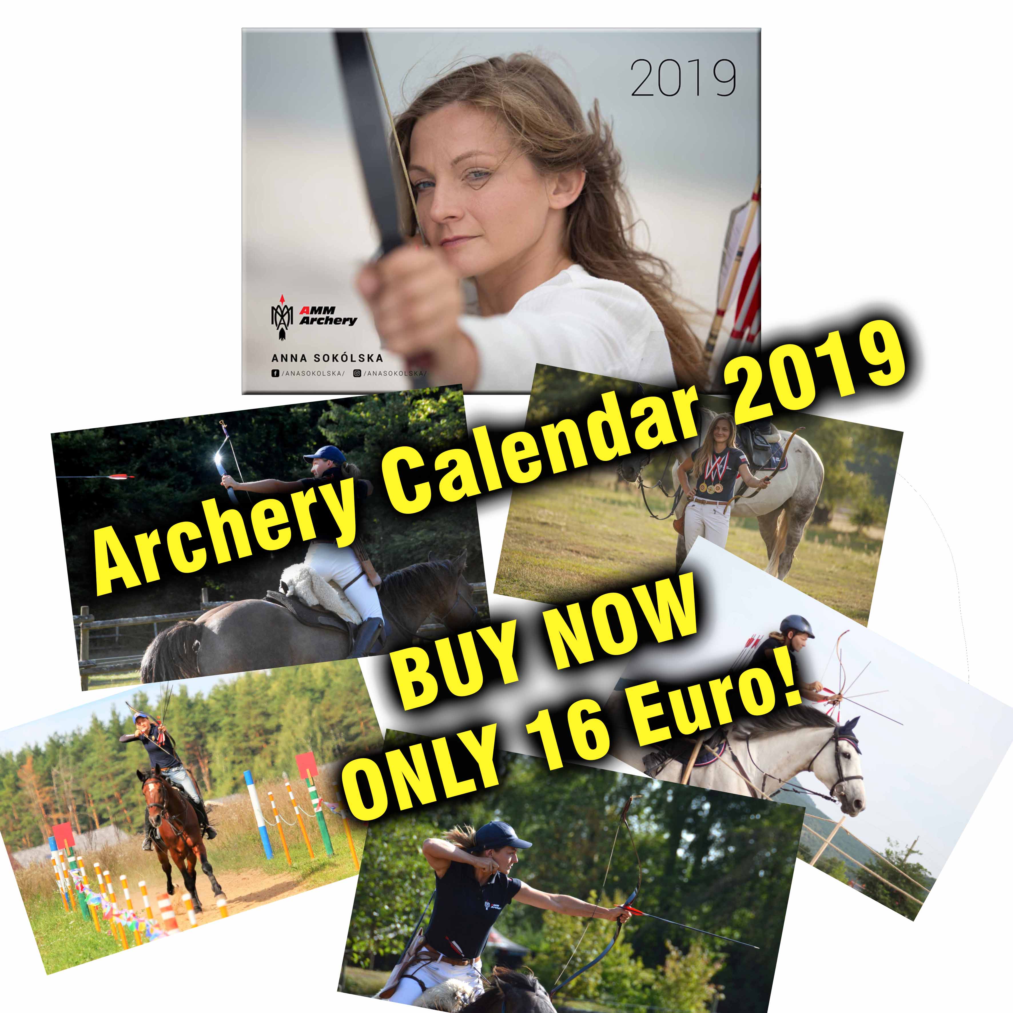 Archery calendar 2019 – last pieces!